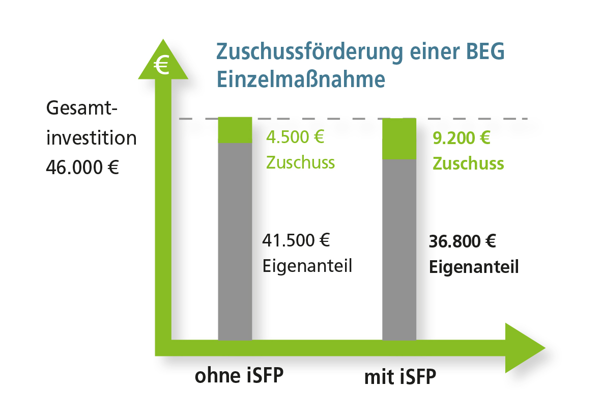 Zuschussförderung einer BEG Einzelmaßnahme